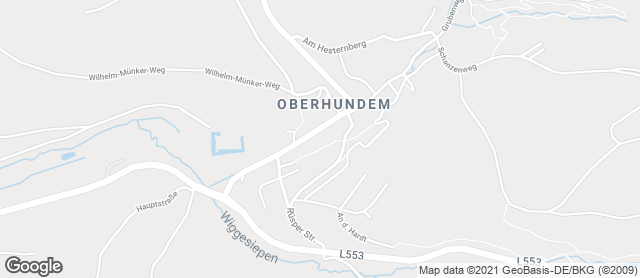Karte mit Standort von Bäckerei Tröster GmbH & Co. KG