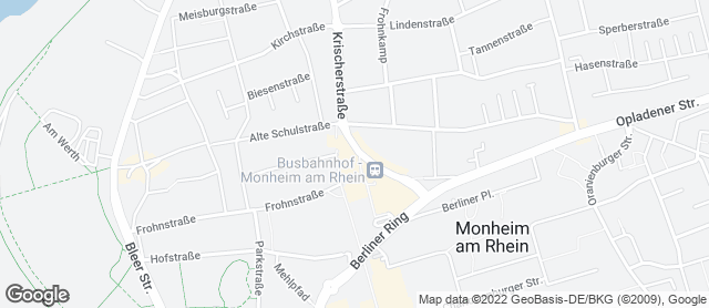 Karte mit Standort von Bäckerei Busch