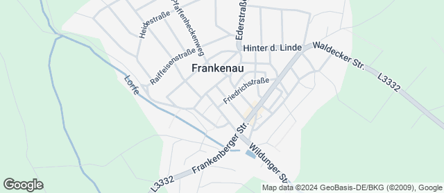 Karte mit Standort von Bäckerei Schäfer