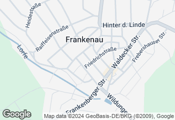 Karte mit Standort von Bäckerei Schäfer