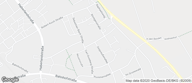 Karte mit Standort von Bäckerei Kraus GmbH - Fil. Niederfeld