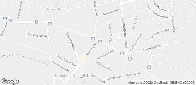 Karte mit Standort von Bäckerei & Café Eckert GmbH