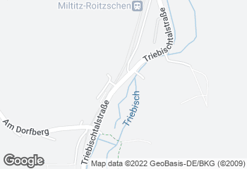Karte mit Standort von Bäckerei Riedel