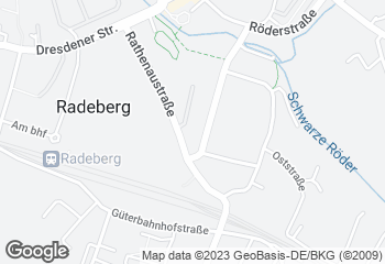 Karte mit Standort von Ottendorfer Mühlenbäcker Netto Radeberg