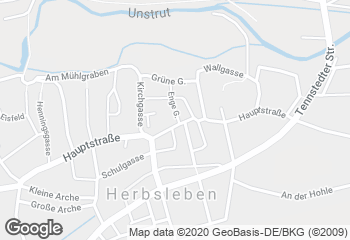 Karte mit Standort von Meisterbäckerei Hengstermann OHG