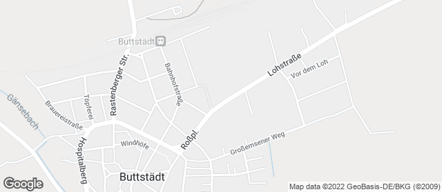 Karte mit Standort von Bäckerei Bergmann & Sohn GmbH