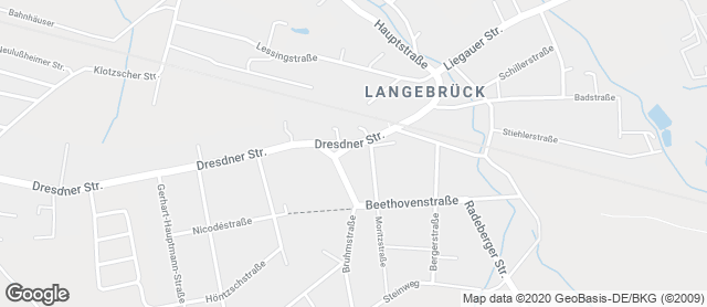 Karte mit Standort von Bäckerei & Konditorei Fiedler