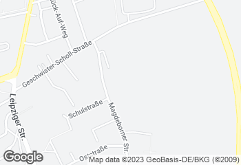 Karte mit Standort von Backhaus Hennig GmbH  Fachgeschäft im Netto