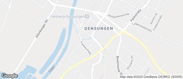 Karte mit Standort von Edeka Getränkemarkt