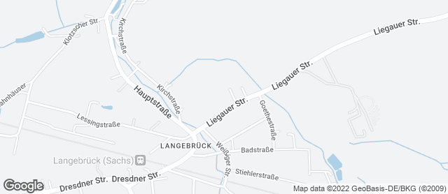 Karte mit Standort von Bäckerei und Konditorei Mehnert