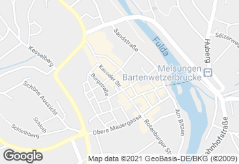 Karte mit Standort von Bäckerei & Konditorei Stübing