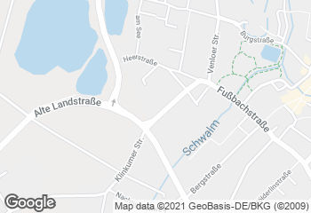 Karte mit Standort von Landbäckerei Stinges