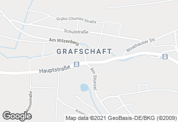 Karte mit Standort von Back & Caféhaus Tröster