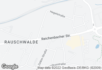 Karte mit Standort von Bäckerei Geißler GmbH & Co.KG