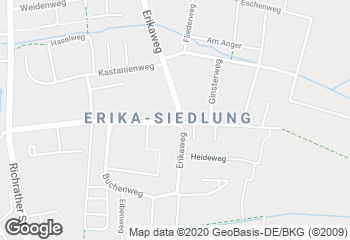 Karte mit Standort von Bäckerei Knelange