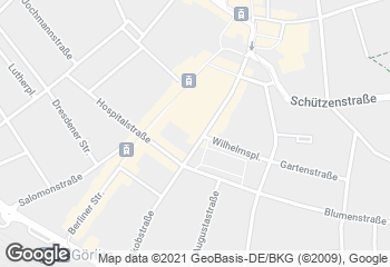 Karte mit Standort von Bäckerei Geißler GmbH & Co.KG