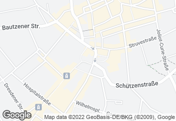 Karte mit Standort von Bäckerei Dreißig Café Görlitz