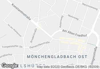Karte mit Standort von ... Em Tetz Backes