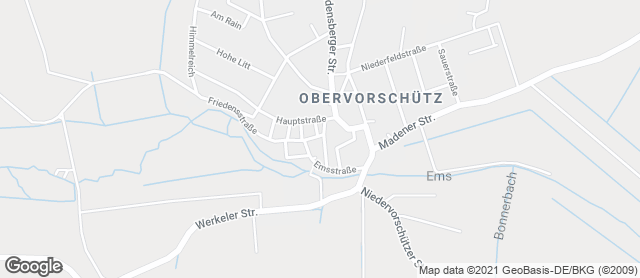 Karte mit Standort von Bäckerei Rössel GmbH & Co. KG