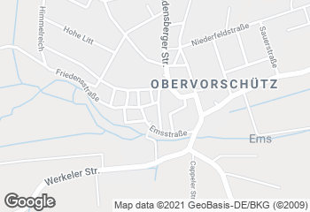 Karte mit Standort von Bäckerei Rössel GmbH & Co. KG