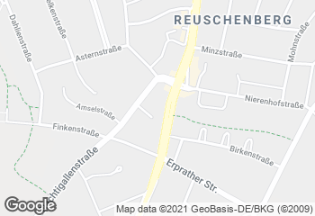 Karte mit Standort von Bäckerei Busch GmbH