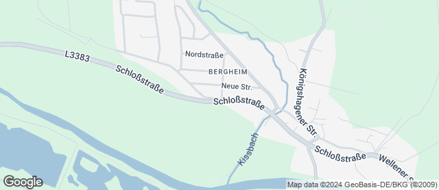 Karte mit Standort von Bäckerei Schumann