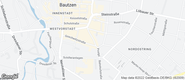 Karte mit Standort von Bäcker Fehrmann