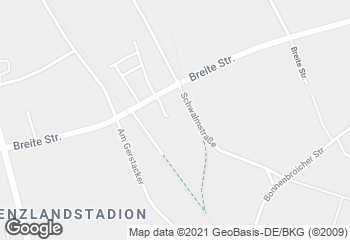 Karte mit Standort von Landbäckerei Stinges