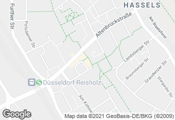 Karte mit Standort von Dein Stadtbäcker Altenbrückstraße 15 im REWE-Markt