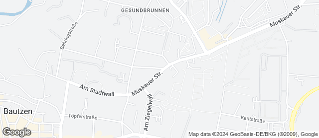 Karte mit Standort von Bäckerei - Konditorei Gebr. Bäns GbR