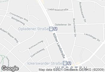 Karte mit Standort von Bäckerei Brinker GmbH