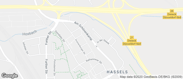 Karte mit Standort von Bäckerei Busch GmbH