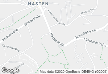 Karte mit Standort von Bäckerei Beckmann GmbH & Co.KG