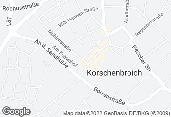 Karte mit Standort von Bäckerei Otten