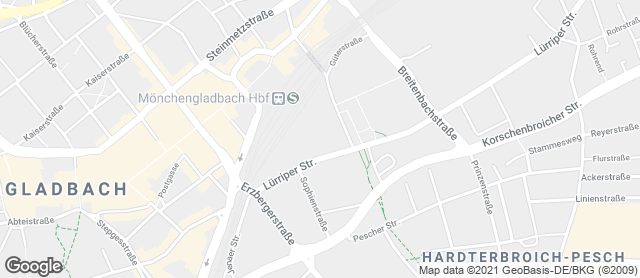 Karte mit Standort von Landbäckerei Stinges