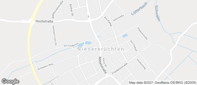 Karte mit Standort von Landbäckerei Stinges