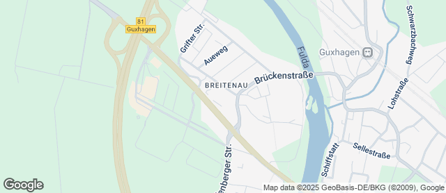 Karte mit Standort von Friedrich Viehmeier Bäckerei GmbH & Co. KG