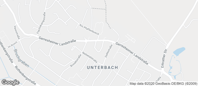 Karte mit Standort von Unterbach