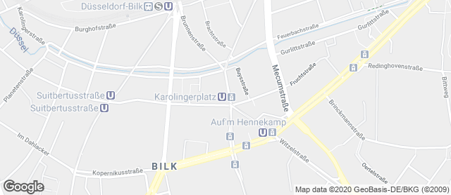 Karte mit Standort von Brunnenstraße