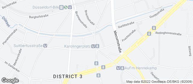 Karte mit Standort von Dein Stadtbäcker Brunnenstraße 50 im Netto-Markt