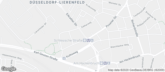 Karte mit Standort von Bäckerei M. u. K. Horsthemke GmbH REWE