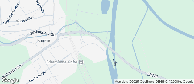 Karte mit Standort von Backhaus Schwarz im REWE Grifte