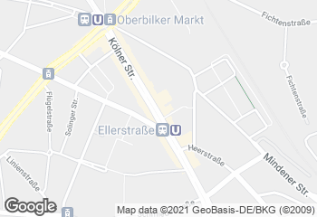 Karte mit Standort von Dein Stadtbäcker Kölner Straße 26