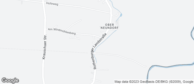 Karte mit Standort von Bäckerei und Konditorei Tschirch