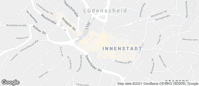 Karte mit Standort von Bäckerei Kayser GmbH