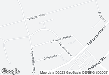 Karte mit Standort von Kamps GmbH