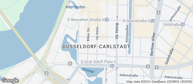Karte mit Standort von Bäckerei Hinkel GmbH & Co. KG