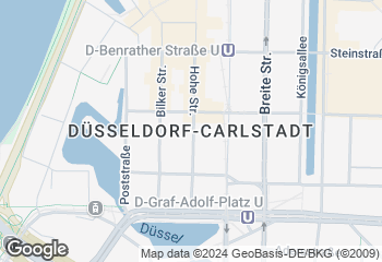 Karte mit Standort von Bäckerei Hinkel GmbH & Co. KG