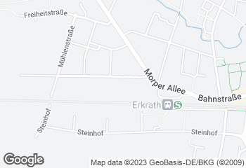 Karte mit Standort von Bäckerei Terbuyken GmbH & Co. KG