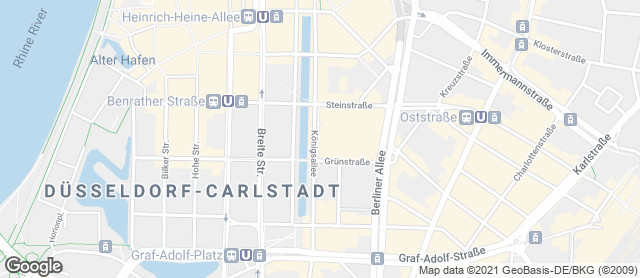 Karte mit Standort von Bäckerei Brinker GmbH
